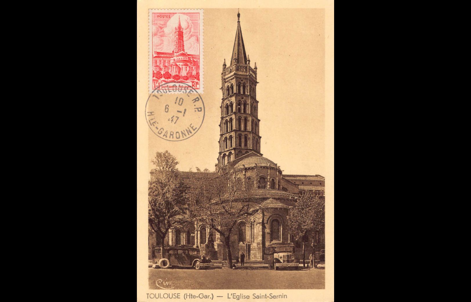Carte maximum v2 - n° 772 - Cathédrale Saint-Sernin de Toulouse