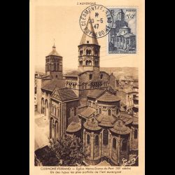 Carte maximum - n° 773 - Cathédrale Notre-Dame du port de Clermont-Ferrand
