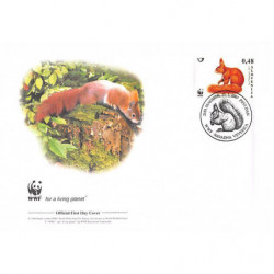 FDC WWF - Slovénie (583) -...