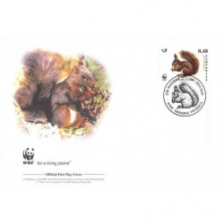 FDC WWF - Slovénie (584) -...