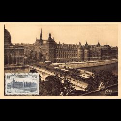 Carte maximum v2 - n° 781 - Congrès de l'union postale universelle - La conciergerie à Paris