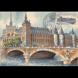 Carte maximum v3 - n° 781 - Congrès de l'union postale universelle - La conciergerie à Paris