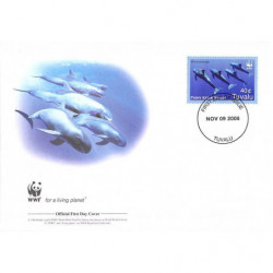 FDC WWF - Tuvalu (1224) -...