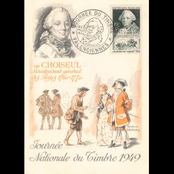 Carte maximum - n° 828 -...