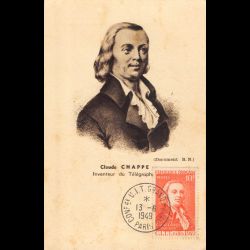 Carte maximum - n° 844 -...