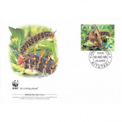 FDC WWF - Aitutaki (595) -...