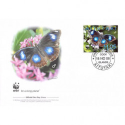 FDC WWF - Aitutaki (598) -...