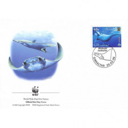 FDC WWF - Gibraltar (1153)...