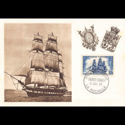 Carte maximum - n° 1035 -...