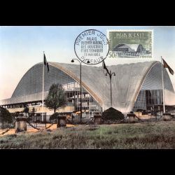Carte maximum - n° 1206 -...