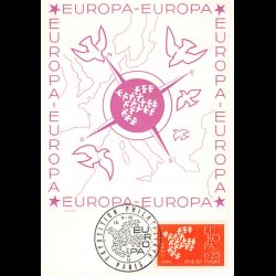 Carte maximum v9 - n° 1309...