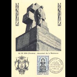 Carte maximum - n° 1337 -...
