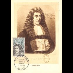 Carte maximum - n° 1345 -...
