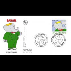 FDC - Anniversaire Babar -...