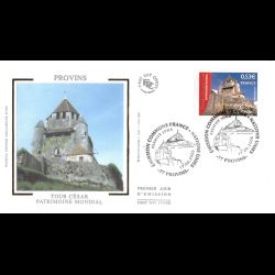 FDC soie - France / Nations...