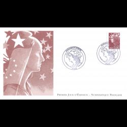 FDC LNF - Marianne et l'europe, nouvelles valeurs (4478) - oblit 12/6/2010 Paris