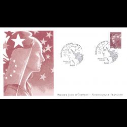 FDC LNF - Marianne et l'europe (4571), oblit 1/7/11 Paris