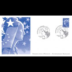 FDC LNF - Marianne et l'europe (4567), oblit 1/7/11 Paris