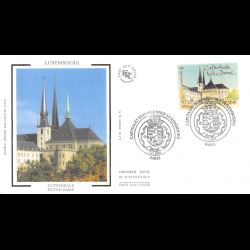 FDC soie - Luxembourg -...