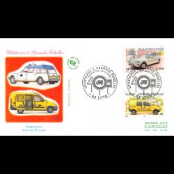 FDC JF - Ambulance, voiture...