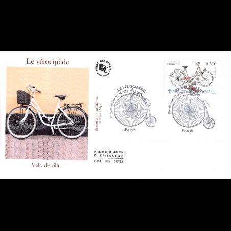 FDC - Vélo de ville, oblit 17/6/2011 Paris