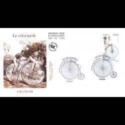FDC - Le vélocipède, grand bi, oblit 17/6/2011 Paris