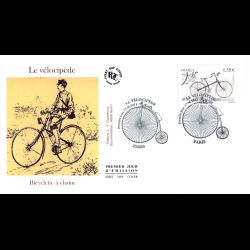FDC - Bicyclette à chaînes, oblit 17/6/2011 Paris