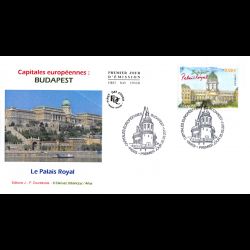 FDC - Budapest, Palais royal - oblit 25/3/2011 Paris
