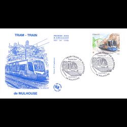 FDC - Tram train, oblit...