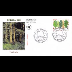 FDC - Europa 2011, les forêts - oblit 8/5/2011 Strasbourg