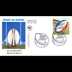 FDC - Coupe du monde Rugby,...