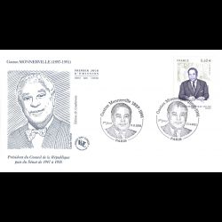 FDC - Gaston Monnerville,...