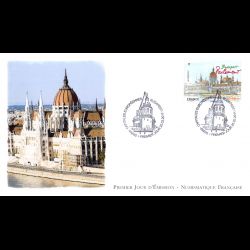 FDC LNF - Budapest, le Parlement, oblit 25/3/2011 Paris