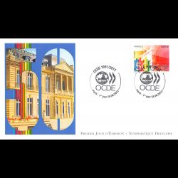FDC LNF - 50e anniversaire de l'OCDE, oblit 24/6/11 Paris