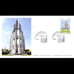 FDC LNF - Eglise Notre-Dame de Royan, oblit 28/10/2011