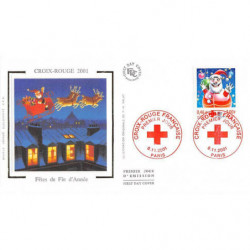 FDC soie - Croix rouge -...