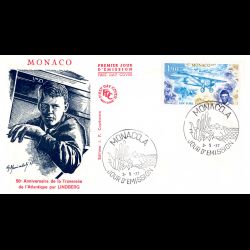 FDC - Linbergh, oblit PJ...