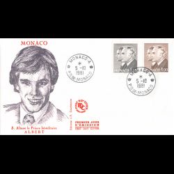 FDC - Effigies du Prince...