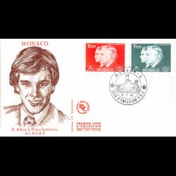 FDC - Effigies du Prince...