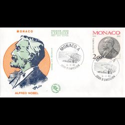 FDC - Alfred Nobel, oblit...