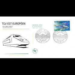 FDC - TGV Est européen,...