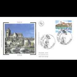 FDC soie - Dole (Jura),...