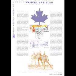 Document officiel 2010 - Vancouver 2010
