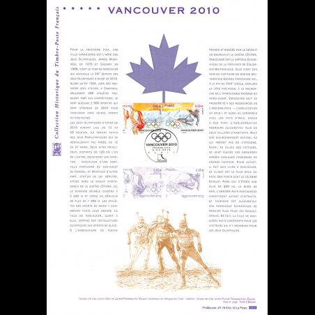 Document officiel 2010 - Vancouver 2010