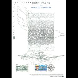 Document officiel 2010 - Henri Fabre - Premier vol en hydravion