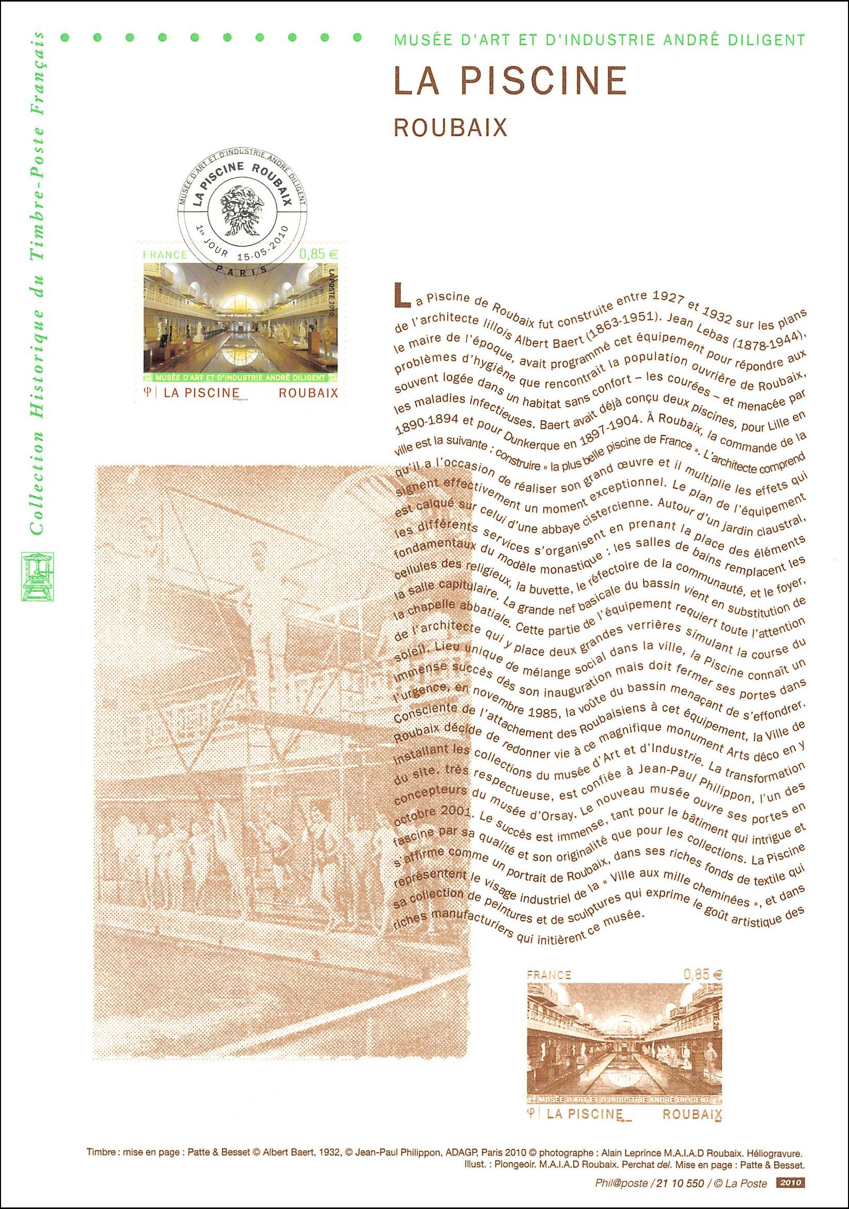 Document officiel 2010 - La piscine - Roubaix