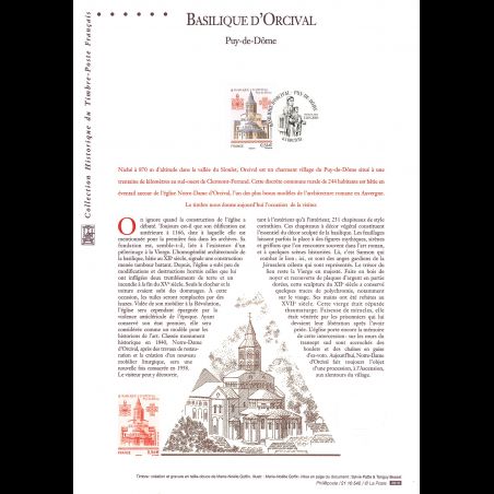 Document officiel 2010 - Basilique d'Orcival - Puy-de-Dôme