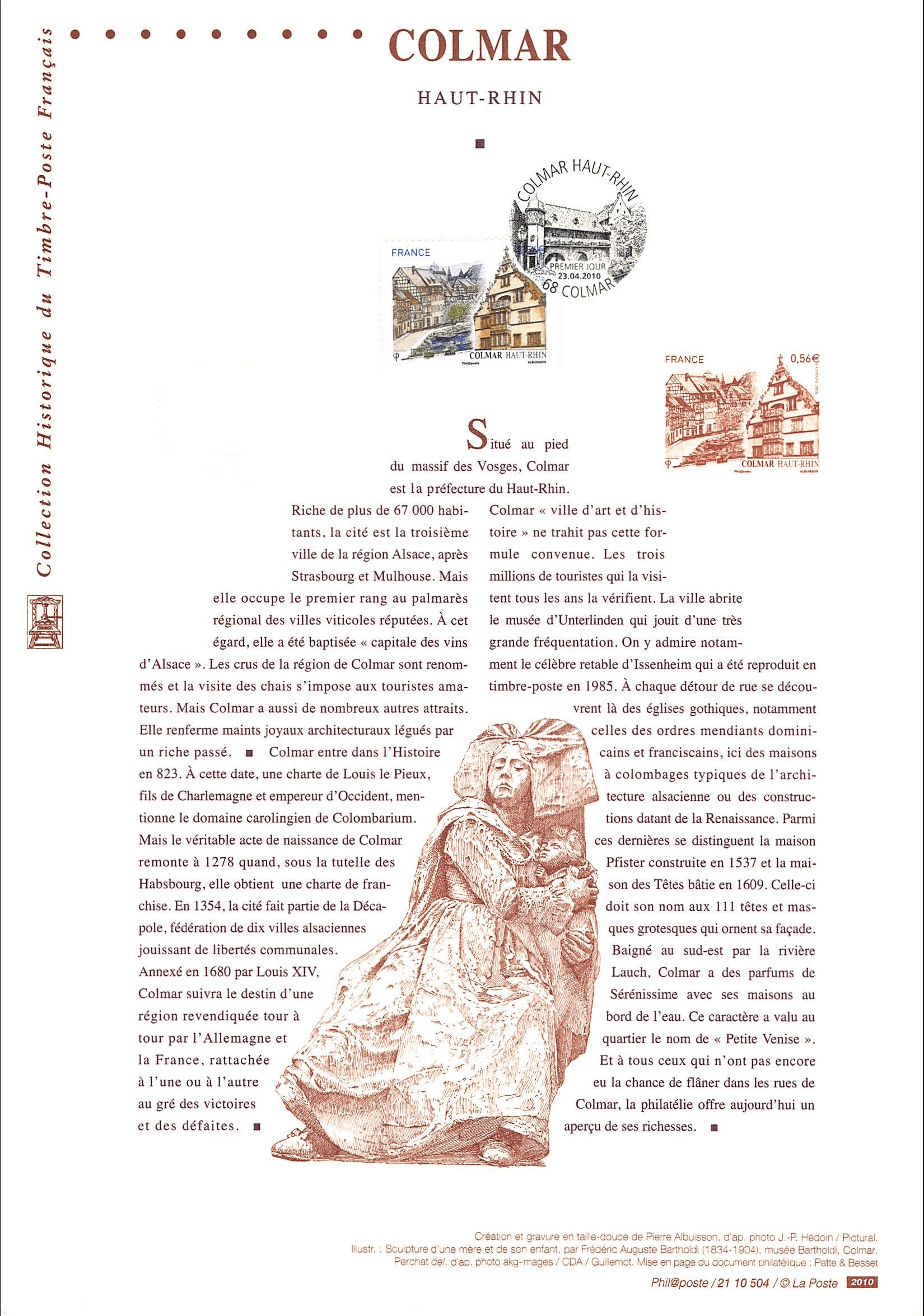 Document officiel 2010 - Colmar - Haut-Rhin
