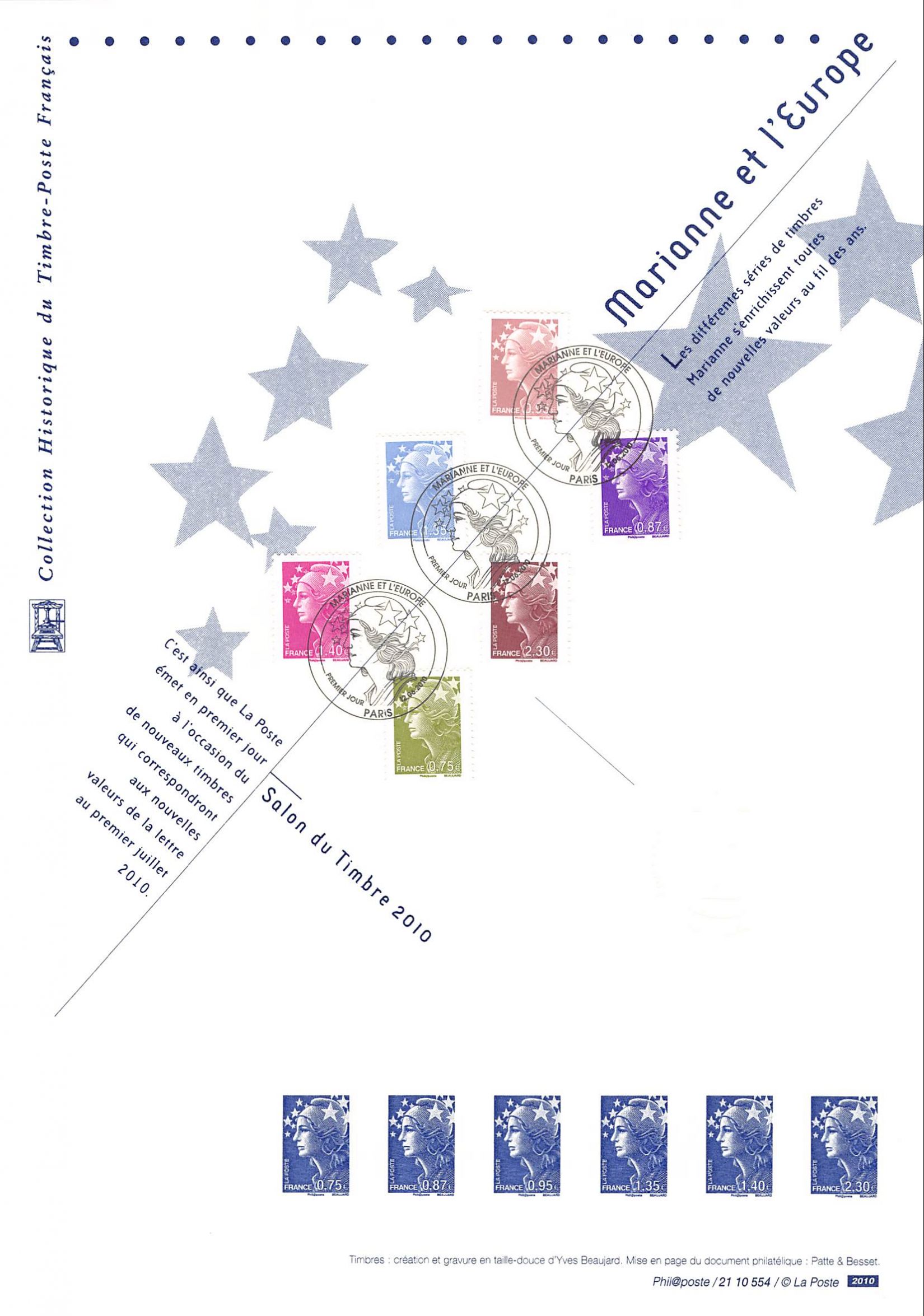 Document officiel 2010 - Marianne et l'Europe 2010