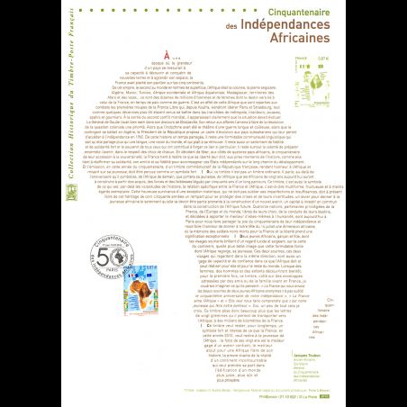 Document officiel 2010 - Cinquantenaire des indépendances Africaines